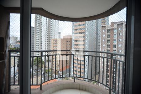 Varanda da Sala de apartamento para alugar com 3 quartos, 115m² em Vila Valparaíso, Santo André