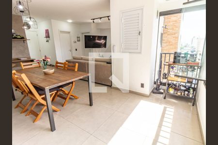 Varanda da Sala de apartamento à venda com 1 quarto, 57m² em Brás, São Paulo