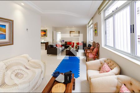 Sala de apartamento à venda com 3 quartos, 123m² em Luxemburgo, Belo Horizonte