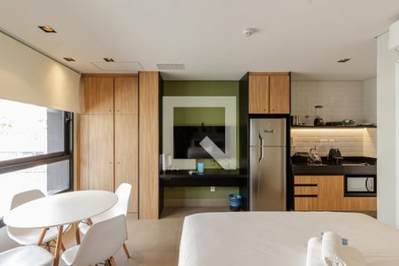 Quarto de kitnet/studio à venda com 1 quarto, 25m² em Moema, São Paulo