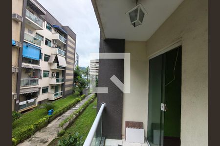 Varanda da Sala de apartamento para alugar com 2 quartos, 42m² em Jacarepaguá, Rio de Janeiro