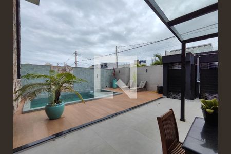 Varanda Sala de casa de condomínio para alugar com 4 quartos, 560m² em Recreio dos Bandeirantes, Rio de Janeiro