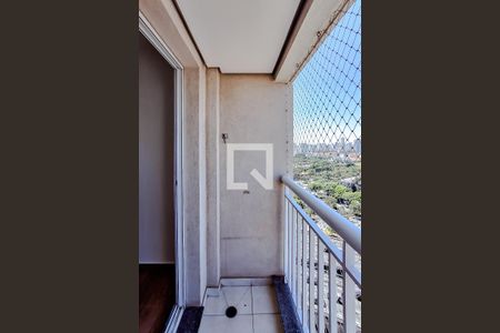 Varanda da Sala/Cozinha de apartamento à venda com 1 quarto, 42m² em Liberdade, São Paulo