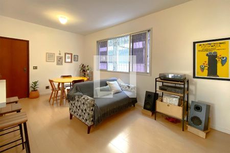 Sala de apartamento à venda com 3 quartos, 78m² em Santa Tereza, Belo Horizonte