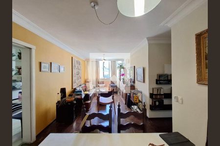 Sala de apartamento à venda com 3 quartos, 80m² em Laranjeiras, Rio de Janeiro