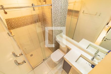 Banheiro de apartamento para alugar com 1 quarto, 47m² em Vila Mascote, São Paulo
