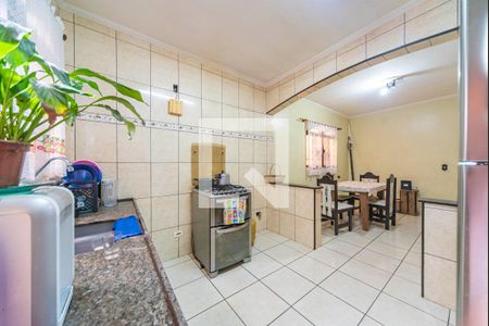 Copa e cozinha de casa à venda com 3 quartos, 125m² em Jardim Las Vegas, Santo André