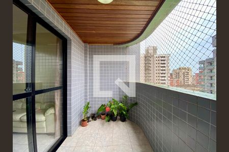 Sacada de apartamento para alugar com 2 quartos, 85m² em Vila Tupi, Praia Grande