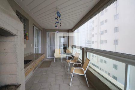 Varanda de apartamento para alugar com 4 quartos, 160m² em Vila Luis Antonio, Guarujá