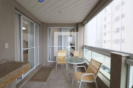 Varanda de apartamento para alugar com 4 quartos, 160m² em Vila Luis Antonio, Guarujá