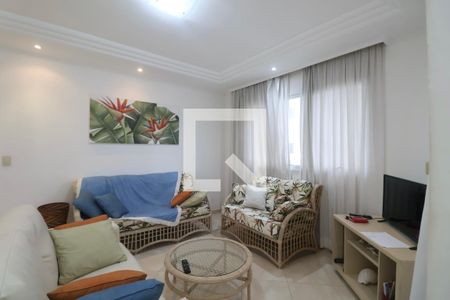 Sala de apartamento para alugar com 4 quartos, 160m² em Vila Luis Antonio, Guarujá