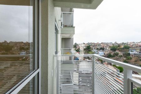 Varanda da Sala de apartamento para alugar com 2 quartos, 48m² em Santo Cristo, Rio de Janeiro