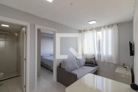Sala/Cozinha de apartamento à venda com 2 quartos, 35m² em Jardim America da Penha, São Paulo