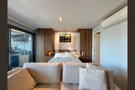 Sala de kitnet/studio à venda com 1 quarto, 43m² em Cidade Monções, São Paulo