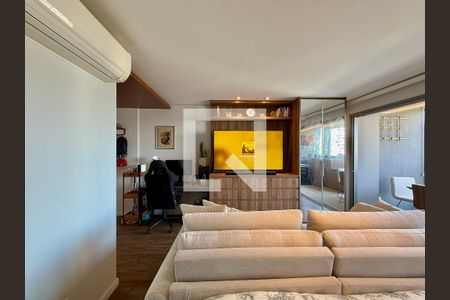 Sala de kitnet/studio à venda com 1 quarto, 43m² em Cidade Monções, São Paulo