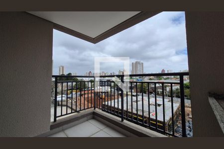 Varanda da Sala de apartamento à venda com 2 quartos, 68m² em Casa Branca, Santo André