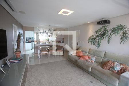 Sala de apartamento à venda com 4 quartos, 128m² em Alto Caiçaras, Belo Horizonte