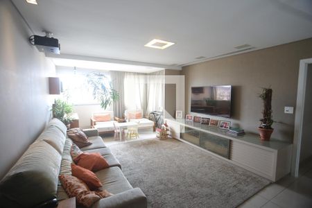 Sala de apartamento à venda com 4 quartos, 128m² em Alto Caiçaras, Belo Horizonte