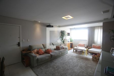 Sala de apartamento à venda com 4 quartos, 128m² em Alto Caiçaras, Belo Horizonte