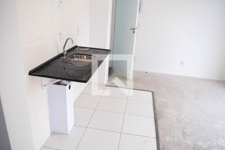 Sala/Cozinha de apartamento à venda com 1 quarto, 30m² em Tatuapé, São Paulo