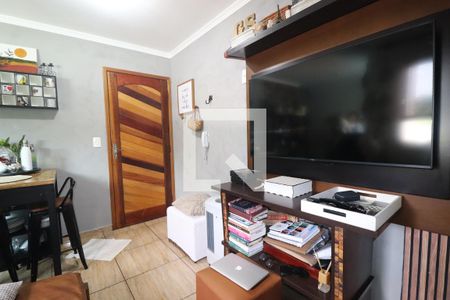 Sala de apartamento à venda com 2 quartos, 100m² em Jardim Ana Maria, Santo André