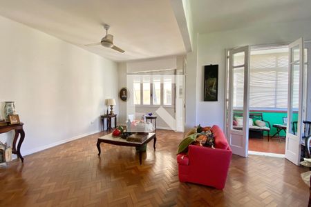 Sala de apartamento à venda com 3 quartos, 125m² em Botafogo, Rio de Janeiro