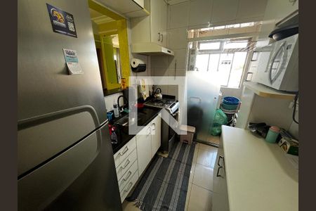 Cozinha de apartamento à venda com 2 quartos, 54m² em Vila Amélia, São Paulo