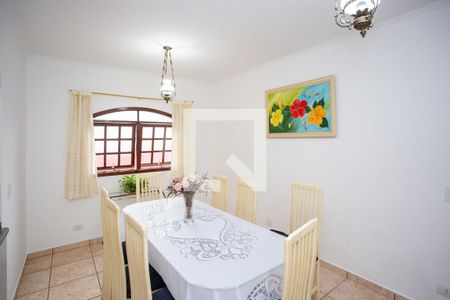 Sala de Jantar de casa à venda com 4 quartos, 210m² em Piraporinha, Diadema