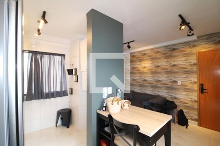 Sala/Cozinha de apartamento à venda com 2 quartos, 46m² em Chora Menino, São Paulo