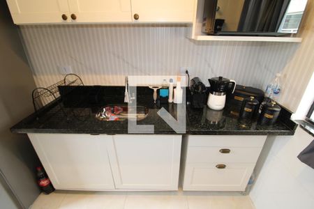 Sala/Cozinha de apartamento à venda com 2 quartos, 46m² em Chora Menino, São Paulo