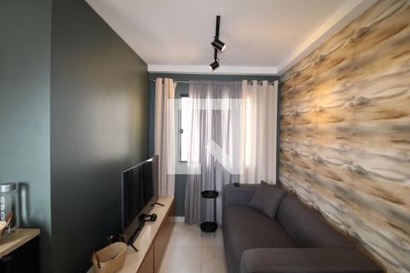 Sala/Cozinha de apartamento à venda com 2 quartos, 46m² em Chora Menino, São Paulo