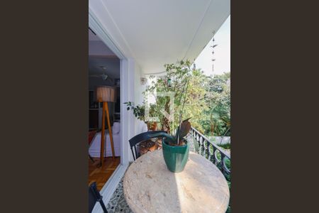 Varanda da Sala de apartamento para alugar com 1 quarto, 85m² em Vila Progredior, São Paulo