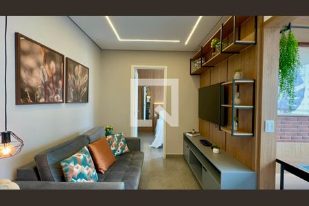 Sala de apartamento para alugar com 1 quarto, 32m² em Pinheiros, São Paulo