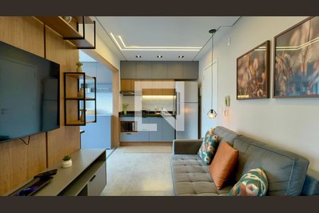 Sala de apartamento para alugar com 1 quarto, 32m² em Pinheiros, São Paulo