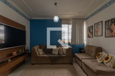 Sala de apartamento à venda com 3 quartos, 81m² em Santa Monica, Belo Horizonte