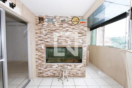 Varanda da Sala de apartamento para alugar com 3 quartos, 120m² em Salgado Filho, Belo Horizonte