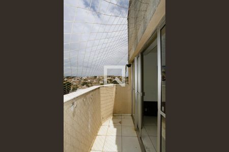 Varanda da Sala de apartamento para alugar com 3 quartos, 120m² em Salgado Filho, Belo Horizonte