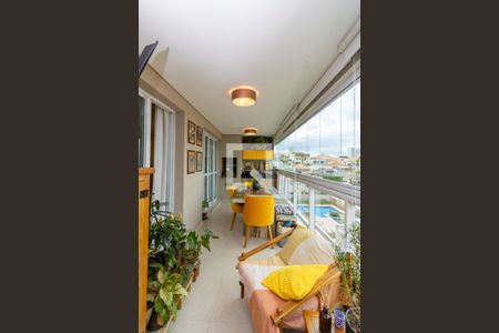 Varanda gourmet de apartamento à venda com 3 quartos, 108m² em Vila Guilherme, São Paulo