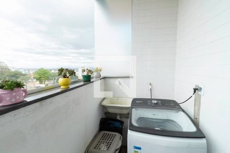 Área de serviço de apartamento à venda com 3 quartos, 167m² em Sinimbu, Belo Horizonte