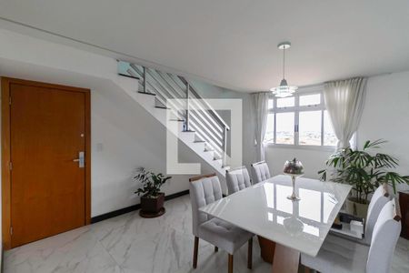 Sala  de apartamento à venda com 3 quartos, 167m² em Sinimbu, Belo Horizonte