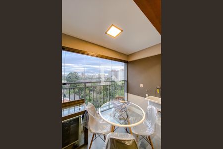 Varanda da Sala de apartamento à venda com 1 quarto, 31m² em Belenzinho, São Paulo