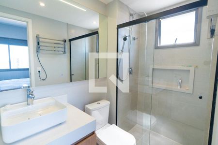 Banheiro da Suíte de apartamento à venda com 2 quartos, 94m² em Vila Guarani, São Paulo