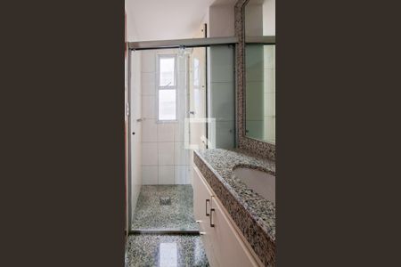 Banheiro da Suíte de apartamento para alugar com 3 quartos, 86m² em Lourdes, Belo Horizonte