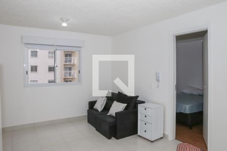 Sala/Cozinha de apartamento para alugar com 1 quarto, 28m² em Parque Industrial Tomas Edson, São Paulo