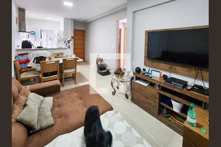 Sala de apartamento à venda com 2 quartos, 66m² em Santo Antônio, Belo Horizonte