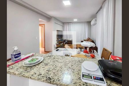 Cozinha de apartamento à venda com 2 quartos, 66m² em Santo Antônio, Belo Horizonte