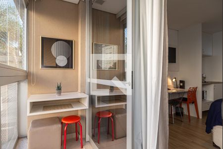 Varanda Studio de kitnet/studio à venda com 1 quarto, 24m² em Consolação, São Paulo