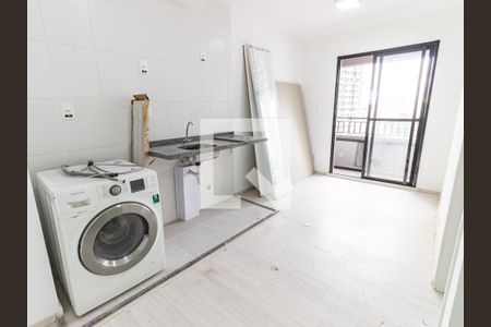 Sala/Cozinha de apartamento para alugar com 1 quarto, 30m² em Belenzinho, São Paulo