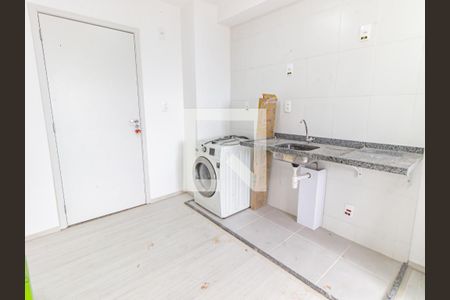 Sala/Cozinha de apartamento para alugar com 1 quarto, 30m² em Belenzinho, São Paulo