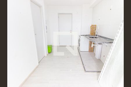 Sala/Cozinha de apartamento para alugar com 1 quarto, 30m² em Belenzinho, São Paulo